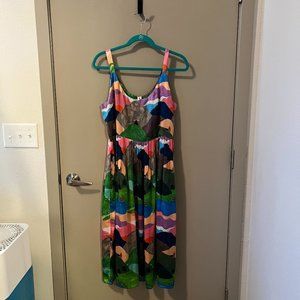 Samantha Pleet Myth Dress in the Hills are Alive/ Yodel Pattern